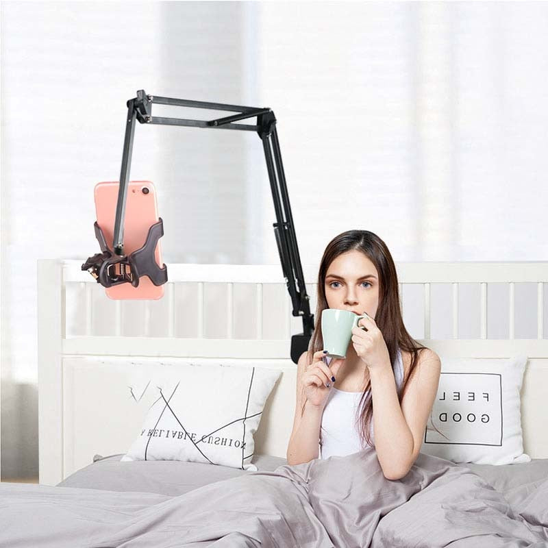 Support téléphone au lit
