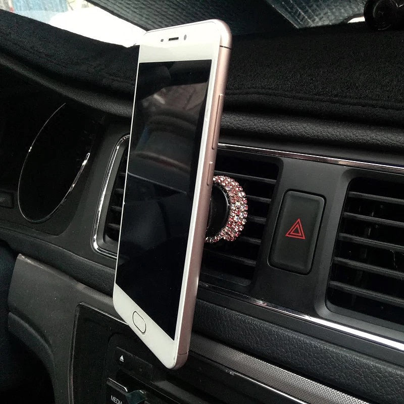 support telephone magnetique