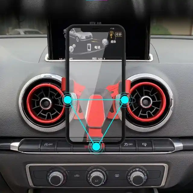 Support téléphone Audi A3