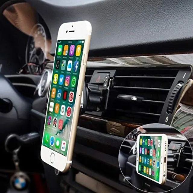 Support téléphone voiture grille d'aération