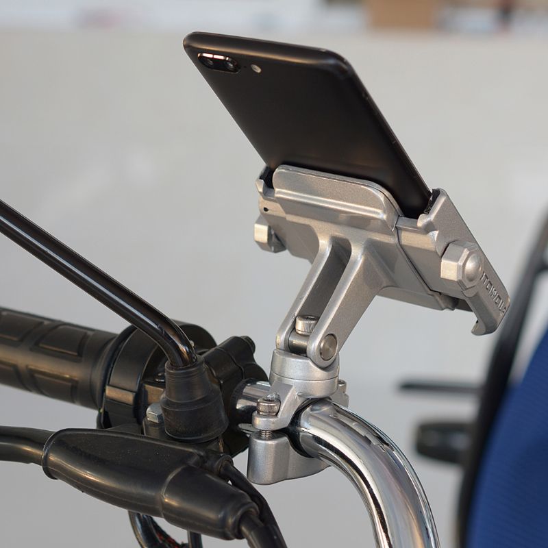 support telephone velo aluminium