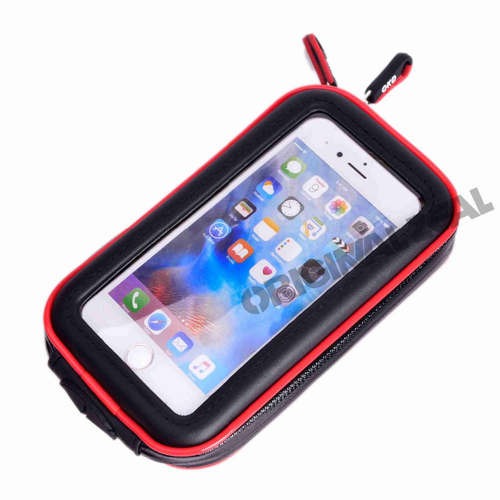 Moto support téléphone