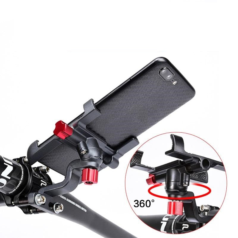 Fixation téléphone vélo