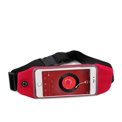 Sports Running Waist Bag for iPhone Samsung Huawei Outdoor Jogging Belt Waterproof Phone Bag Case Gym Waist Holder Cover
