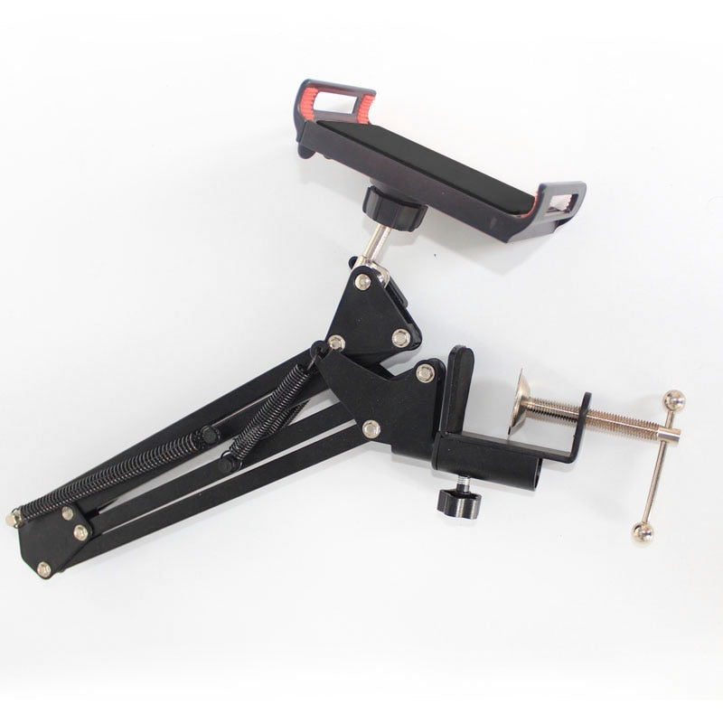 Support téléphone tête de lit articulé