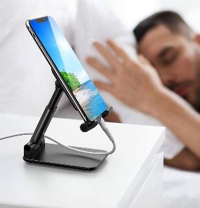 Support téléphone portable réglable pour bureau