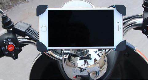 Support telephone moto a visser